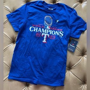 2023 Rangers World Series Tshirt size: medium NWT